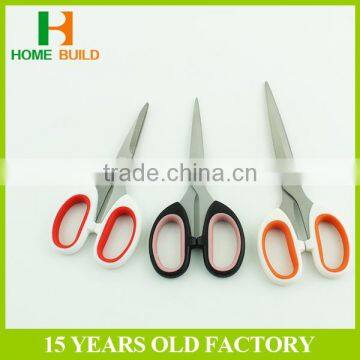 Factory Price HB-S7016 7'' Smooth Blades Rubber and Plastics Handle Scissors photo-6