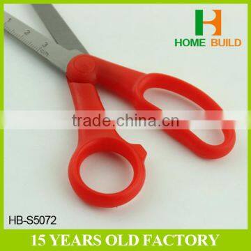 Factory Price HB-S5072 Soft Handle And Round Blade Kids Safety Scissors photo-3