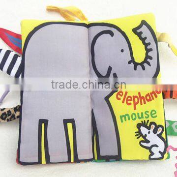 Kid Educational Jungle Cloth Book Baby Intelligence Early Developmental Learning To TW photo-3