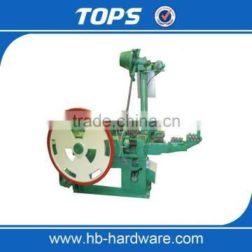 Tops umbrella head roofing wire nails making machine