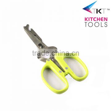 Different type of scissor scissors with nut cracker for cutting food