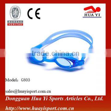 Logo Printed for Teenager Anti Fog Bear Rubbing Underwater Swim Goggles photo-2