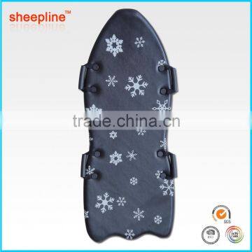 EVA ski 48'' silk screen PE kids snow ski sleds for double-person