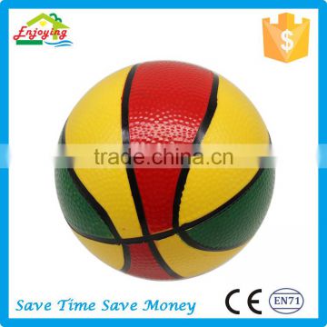 official size logo printed waterproof pvc water basketball toys