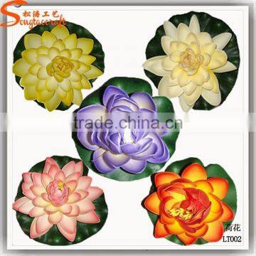2017 New Type Artificial Lotus Flower Real Touch Decorative Artificial Lotus Flower for Sale photo-3