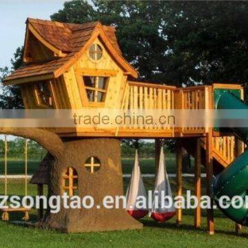 Guangzhou Songtao New Design Products Big Artificial/fake Tree Trunk With Hole Tree House for Holiday photo-6
