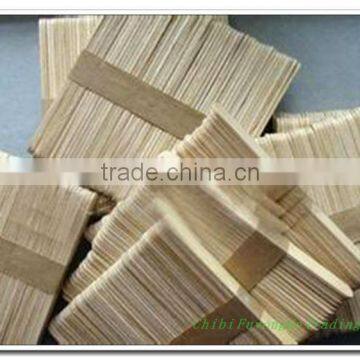 High Quantity eco-friendly flat bamboo/wooden ice cream sticks