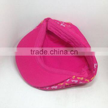 Pink Beret For Girl Custom Printing Kid Cap Children Beret Cap/Hat photo-5