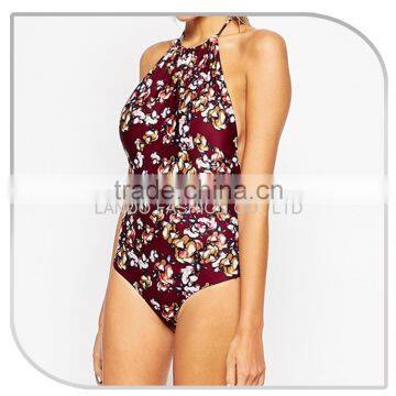 High Neck Bodysuit Women photo-5