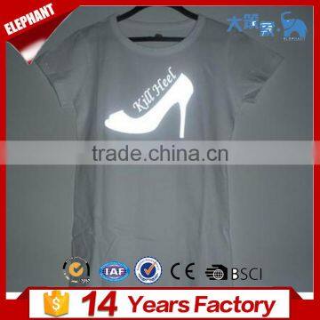 Cheap PVC Material Reflective Garment Heat Transfer T-shirt Vinyl photo-2