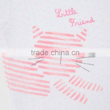 2017 New Fashion Girl Clothes 100% Cotton Animal Design Newborn Baby Rompers For Winter photo-4