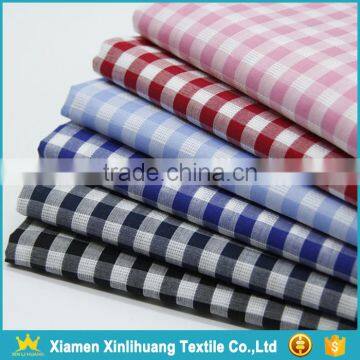New Arrival Combed Plain 40x40 130x70 100 Cotton Yarn Dyed Plaid Fabric for Sale photo-2