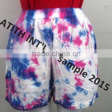 PRINTED LADIES SHORTS