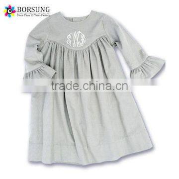 Children Girls Clothing Kids Boutique Frock Designs Pictures lcing Ruffle Sleeve Kids Girls Dresses