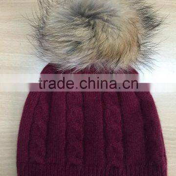 Unique Fleck Effect Funky Winter Knitted Wool Hat photo-3
