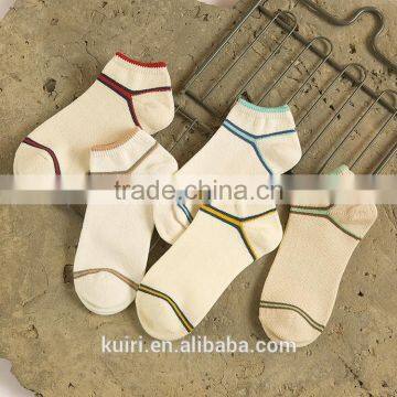 New Arrival Colored Stripes Slipper Cotton Men Boat Socks Summer High Quality Designer Brand Fashion Casual Pantufa photo-4