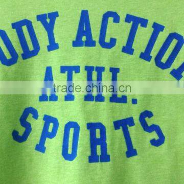 Flock Print T-shirt With Embroidery Patch photo-2