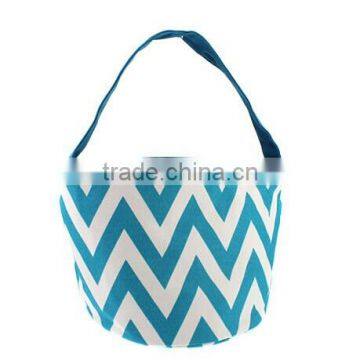 Wholesale Monogrammed Easter Bucket Easter Basket Easter Burlap Bunny Basket Picnic Basket 2016 Spring Easter Bag photo-3