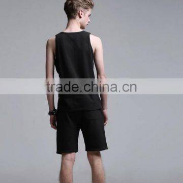 2015 High Quality Men's Vest Men's Tank Top for Sportswear Men's Singlet With Side Zipper photo-2