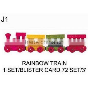 FUNNY MAGNETIC WOODEN TRAIN TOY FOR KIDS photo-6