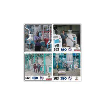 Small Capacity Maize Flour Processing Meal Machine photo-2