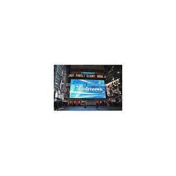 Pixel Pitch 10mm RGB Full Color Outdoor Advertising LED Display MBI5024 IC With OPTO / SILAN LED