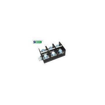 High Current Electrical Rail Mounted Terminal Blocks 2P - 12P 60.00mm 600V 500A