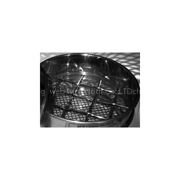 Crimped wire  mesh for test sieve