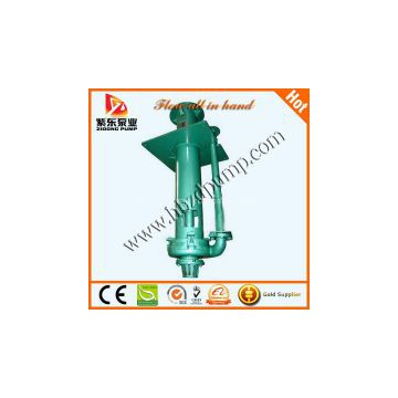 Vertical anti-abrasive slurry pump