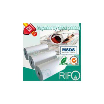 Rph-100 Printable PP Synthetic Paper for Offset Printing Magazine