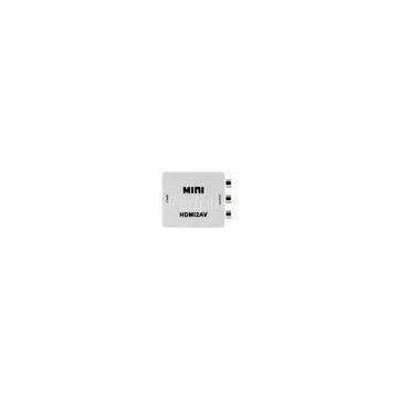 HDMI to AV HDMI to Composite / S-Video+L/R Audio Convertor 50Hz 60Hz