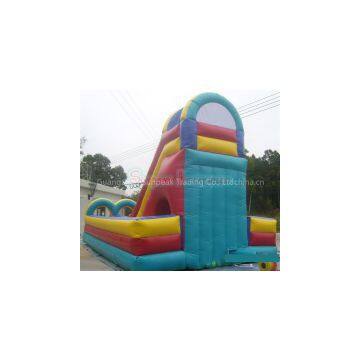 SL-373 Indoor And Outdoor Jumping Inflatable Dry Slide photo-3