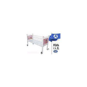 Moveble Homecare Steel Hospital Baby Bed , Safety Hospital Baby Cot