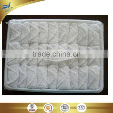 2015 China Supplier White 25 * 25 cm Cotton Airline Refreshing Towel photo-4