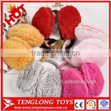 Beautiful and warm plush winter earmuff