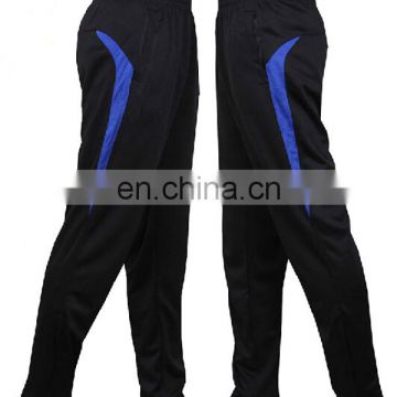 club soccer running pants with zipper and pocket