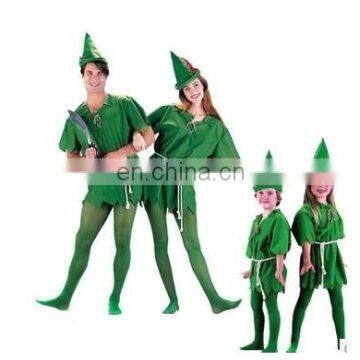 CG-COS1021 Adult Peter Pan green costume children costume