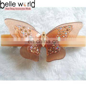 Ladies new fashion brown france barrette hair clips