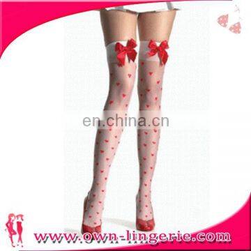 Cheap wholesale printed sexy girls flowers desgins stocking