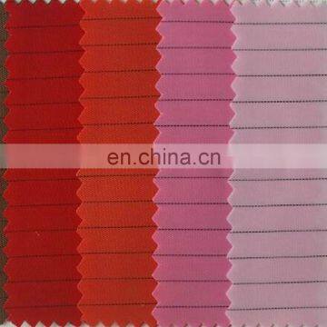 polyester 99% carbon yarn 1% antistatic fabric