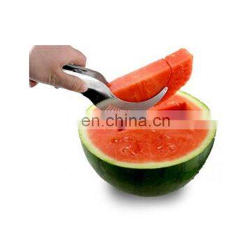 Watermelon Slicer Cutter Knife Corer Server Stainless Steel Kitchen Fruit Tool photo-3