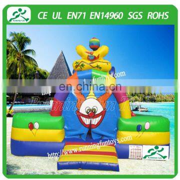 New inflatable amusement park, inflatable clown fun city for commercial rental