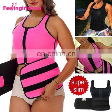 Gym Workout Waist Trainer Body Shaper Neoprene Vest Running Trimmer Belt