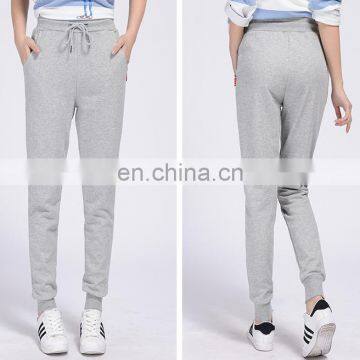 T-WP002 Women Bandage Slim Fit French Terry Sport Pants photo-4