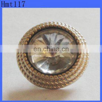 diamond metal sewing button