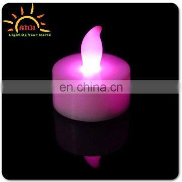 lighting emitting diode multi color lamp round candles for home, party, concert, club