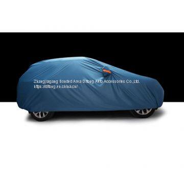 Sky Blue Color 190T Polyester Taffeta SUV Waterproof Car Covers photo-4