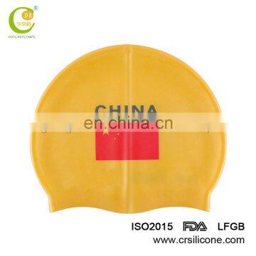 Cheap Custom Silicone Swim Cap With Logo With Different Design and Colors