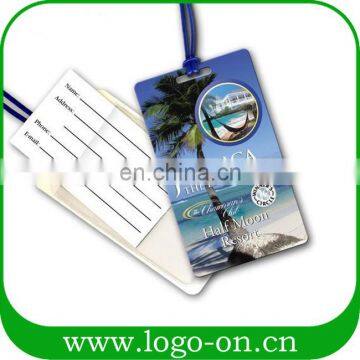 Factory Wholesale Custom New Design Standard Size PVC Sublimation Blank Luggage Tag Parts photo-5
