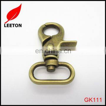 Factory supply 1.0inch anti-brass trigger snap hook for bag